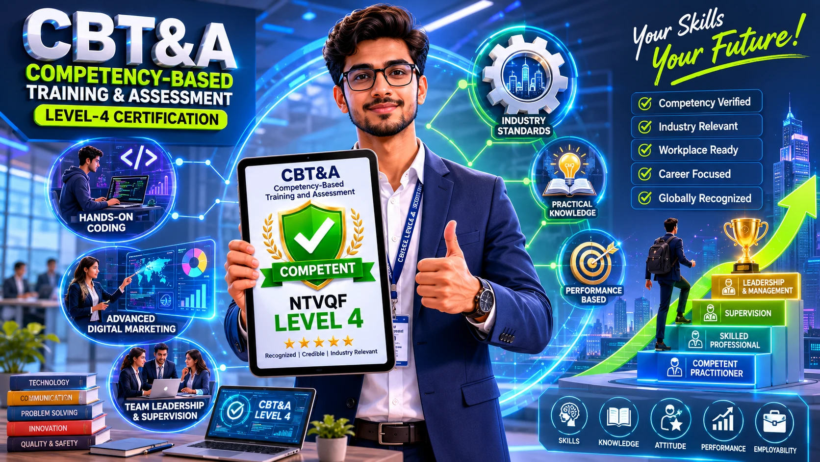 CBT&A (Level-4): আধুনিক কর্মক্ষেত্র ও ফ্রিল্যান্সিং দুনিয়ায় অনন্য হওয়ার চাবিকাঠি